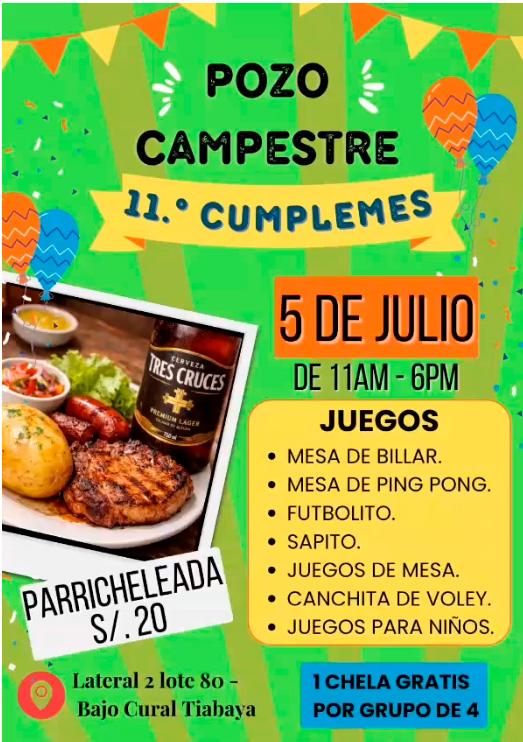 POZO CAMPESTRE PARRICHELEADA